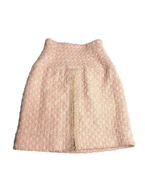 Chanel Boutique Vintage 1995 Barbie Collection Tweed Mini Skirt in Pink
